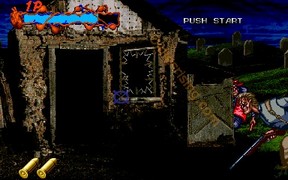 une photo d'Ã©cran de Zombie Raid sur Arcade